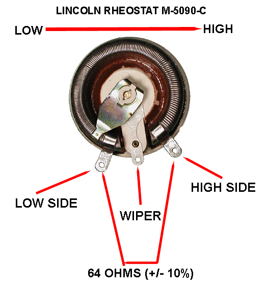 Lincoln Welder Rheostats