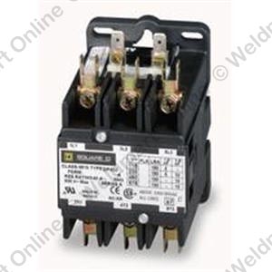 3-pole replacement contactor for Miller welding machines