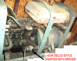 Delco style Starter for SA200