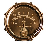 30 amp welder ampmeter for lincoln welders, miller welders, engine drive welders.