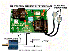 Lincoln or Miller Welder Idler Replacement Boards