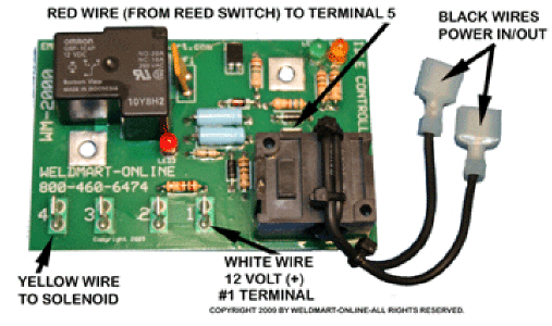 Weldmart Idler PC Board