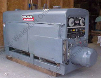 the Lincoln SA-250 welding machine